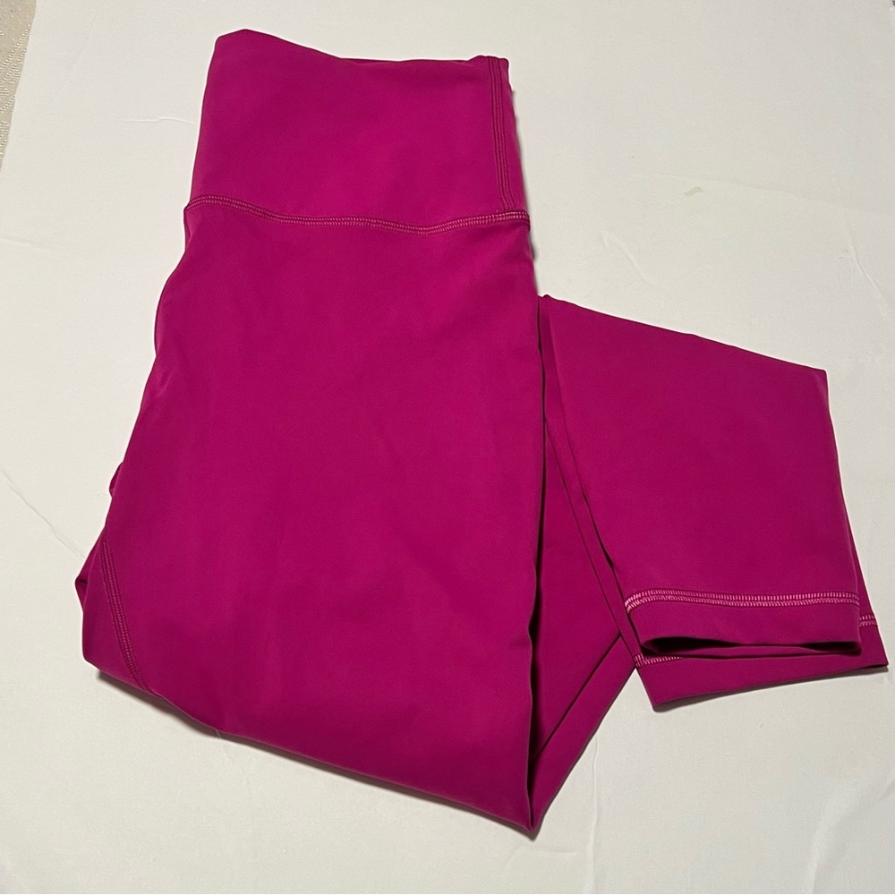 lululemon Wunder Train High Rise Tight 25” ripened Raspberry